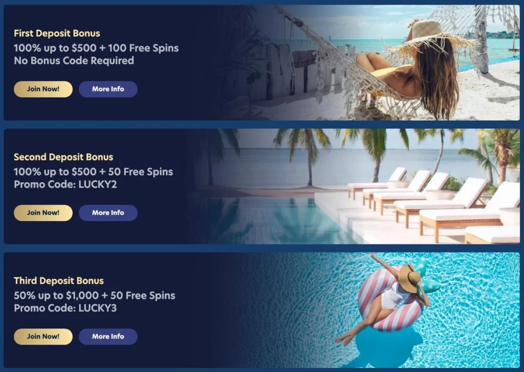 lucky dreams casino bonuses