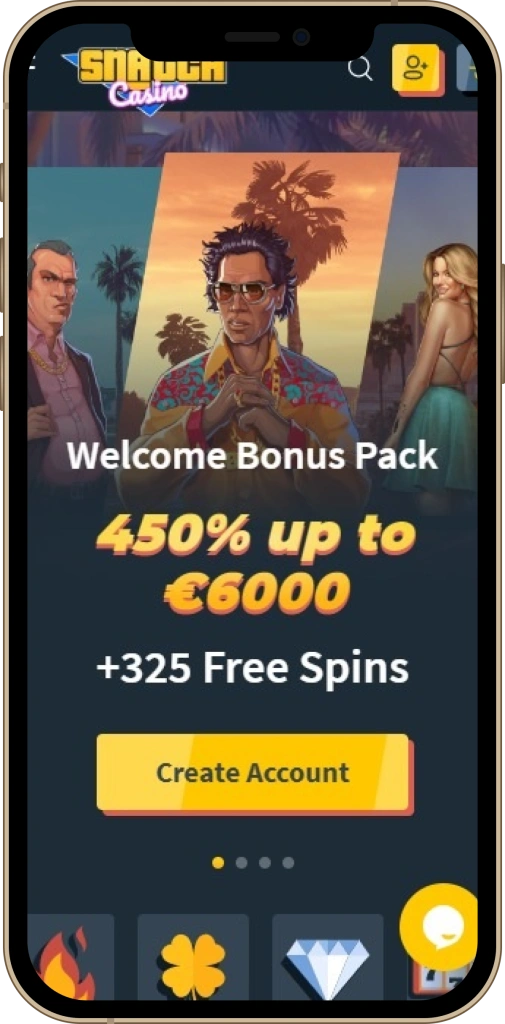 snatch casino mobile